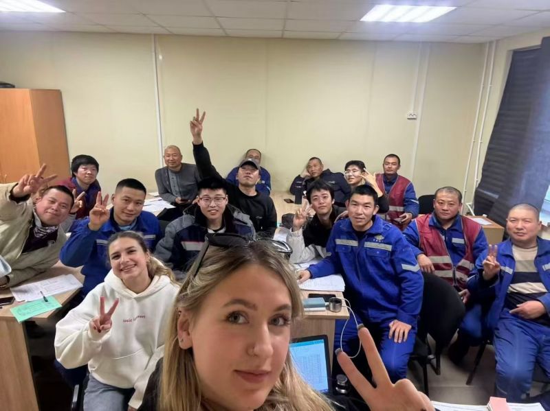 俄罗斯波罗的海项目，俄语学习